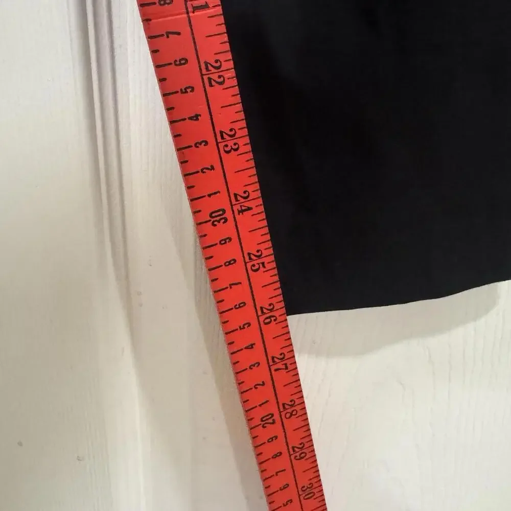 Women’s Massimo Dutti Size 4‎ Straight Trouser Pants Black Womens Formal Pro